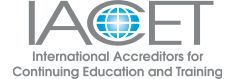 Logo Internacional Accreditors for Continuing Education and Training